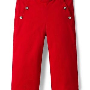 Janie and Jack Wide Leg Sailor Pant